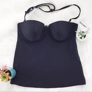 NWT Old Navy Ebony Black Tankini XS - XXL